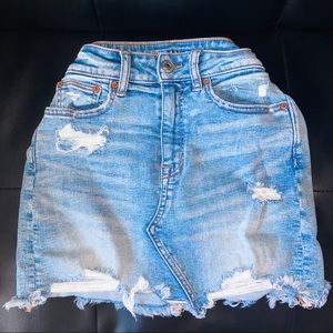 AE denim skirt